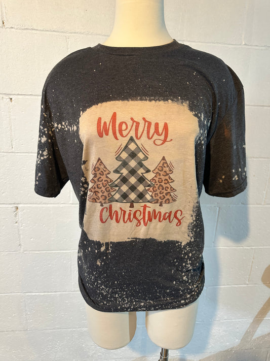 Bleached Merry Christmas t-shirt